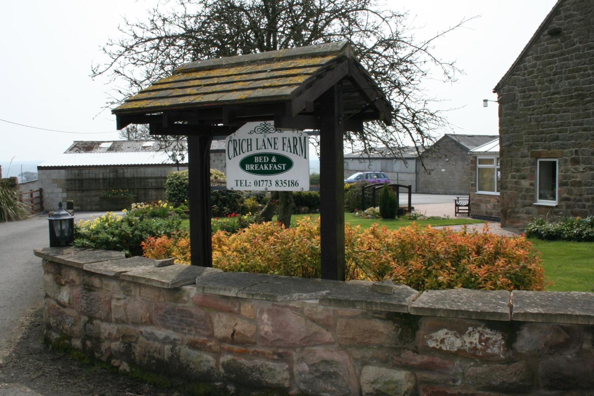 Bed and Breakfast Crich Lane Farm Alfreton Esterno foto